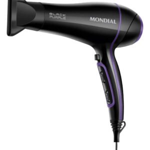 Secador De Cabelos, Mondial, 2000w – Scn-01 Preto/violeta 127v