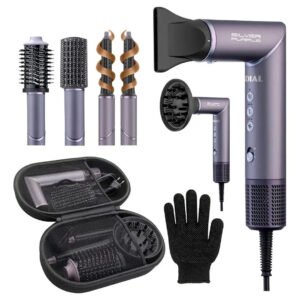 Secador Multifuncional 5 Em 1 Mondial Sm-01-bldc-sp Roxo 127v