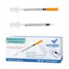 Seringa Insulina 0,5ml 50ui Agulha Fixa Caixa 100un