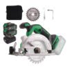 Serra Circular Brushless Portátil 2 Baterias 21v 125mm