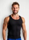 Slim Alta Compressão Postura Cinta Modeladora Masculina Fit