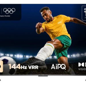 Smart Tv Tcl 55 Polegadas Qled 4k P8k Wifi Bluetooth Google Tv 144hz Hdr10+ Dolby Atmos Vision 55p8k