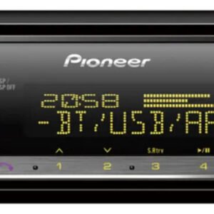 Som automotivo Pioneer Mvh X3000bt com usb e bluetooth e radio preto