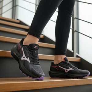 Tênis Mizuno Virtue 2 – Feminino – Preto-preto