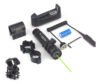 Traçante Mira Laser Verde Novo Airsoft Caça Com 3 Suportes