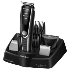 Aparador De Pelos Supergroom-10 Mondial Bivolt Bg-10