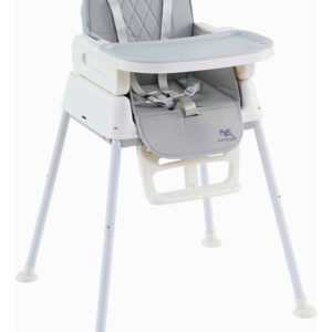 Cadeira De Alimentação Infantil 3 Em 1 Harmony Maxi Baby – Cinza