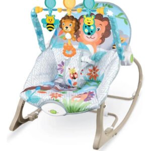 Cadeira de Descanso e Balanço Bebê Funtime Leão Maxi Baby