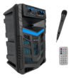 Caixa De Som Amplificada 2000w Bluetooth + Microfone