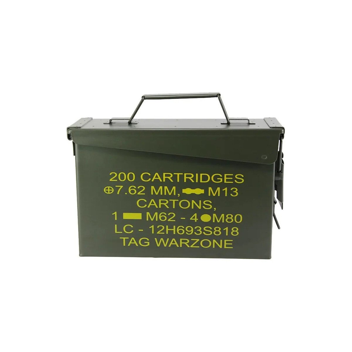 Caixa Munição Guerra Ammo Box Realista Nautika Tático Caixa Munição Guerra Ammo Box Realista Nautika Tático