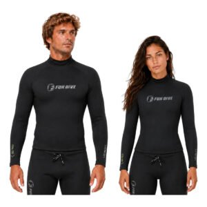 Camisa Térmica Neoprene 1,5 Mm Natação, Surf, Náutica
