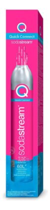 Cilindro Cilindro CO2 QuickConnect Para Máquina de Gaseificar Terra, Art e Gaia – Sodastream (Rótulo Rosa)