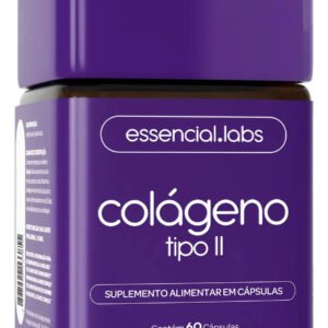 COLÁGENO TIPO 2 com 45mg – Fórmula Exclusiva para a Articulação com Máxima Concentração e Biodisponibilidade – 60 Cápsulas