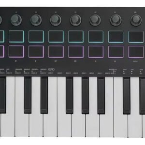 Controlador Midi M-vave Smk-37 Pro Com Almofada De Bateria