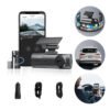Ddpai N1 Dual Câmera Veicular 1296p+1080p Uber Nightvis App