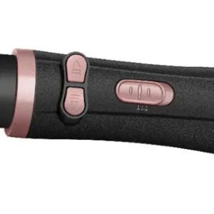 Escova Rotativa Mondial Ceramica Tourmaline Ion 3×1 Erb-01 Rosa 127/220v