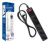 Filtro Clamper 5 Tomadas Pc Gamer – 1270 / 2200w Bivolt Cor Preto