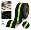 Fita Antiderrapante Fotoluminescente 5cm X 40m Neon, Fita de Segurança Brilha no Escuro para Escadas, Degraus e Pisos