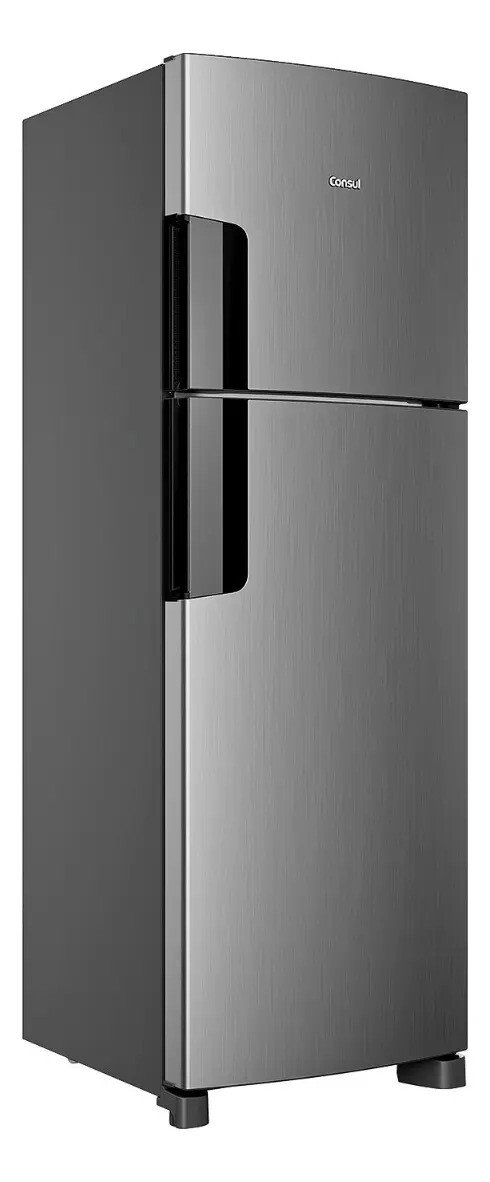 Geladeira Consul Frost Free 377 Litros Duplex Inox - CRM44MK Geladeira Consul Frost Free 377 Litros Duplex Inox - CRM44MK