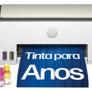 Impressora Multifuncional HP Smart Tank 583 Tanque de Tinta Colorida Wi-Fi com autorreparo, USB – Impressora, Copiadora e Scanner Cor: ‎Branco (4A8D8A)