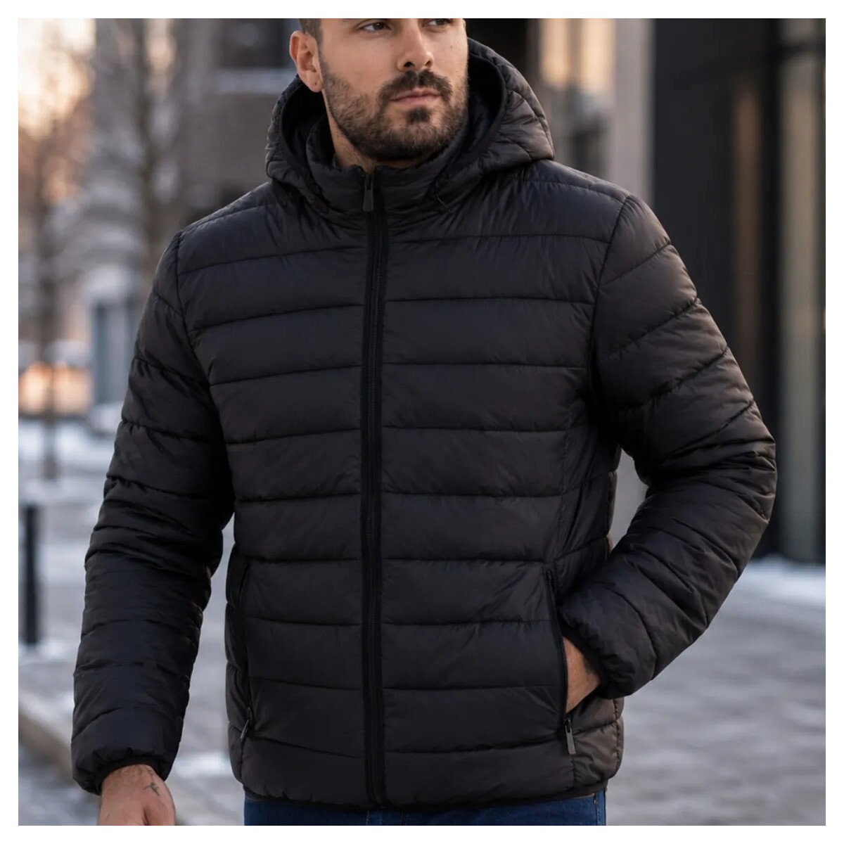 Jaqueta Masculina Bobojaco Puffer Inverno Frio Qualidade Jaqueta Masculina Bobojaco Puffer Inverno Frio Qualidade