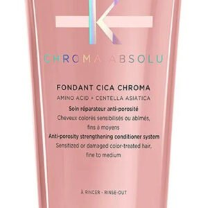 Kérastase Chroma Absolu Fondant Cica Chroma Condicionador Cuidado de Color, 200ml