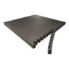 Kit 10m² Tapete Tatame Eva Treino Fitness 100×100 10mm Preto