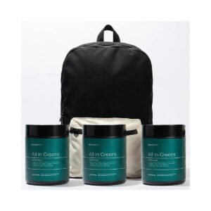 Kit 3 Suplementos All In Greens + Mochila Brainbag