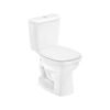 Kit Bacia Celite Com Caixa Acoplada Completo Like Branco