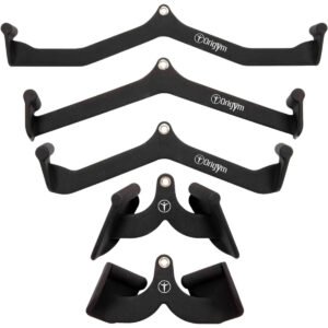 Kit Puxador Anatômico OriGym com 5 Peças Para Dorsal e Remada Profissional