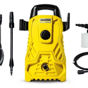 Lavadora de Alta pressão Kärcher Compacta 1500 PSI/Libras 1400W 300L/h com Aplicador de Detergente e Lança Regulável 220v