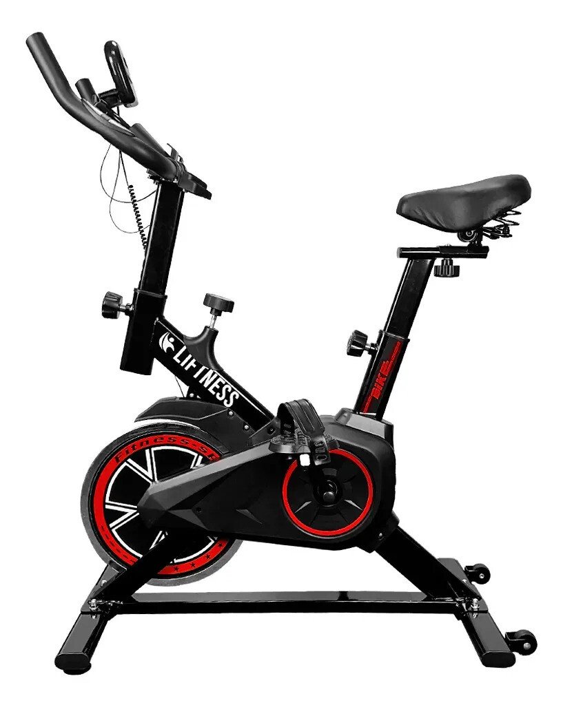 Liftness Bicicleta Ergométrica Spinning Profissional 120kg Silenciosa Liftness Bicicleta Ergométrica Spinning Profissional 120kg Silenciosa