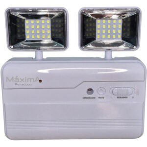 Luminária Iluminação Luz Autônoma Lâmpada Led De Emergência 6 Horas De Autonomia 1200 Lumens Portatil Acampamento