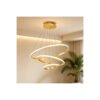 Lustre Led Sala Moderno 60w, 3 Arcos Pendente Luminária Teto