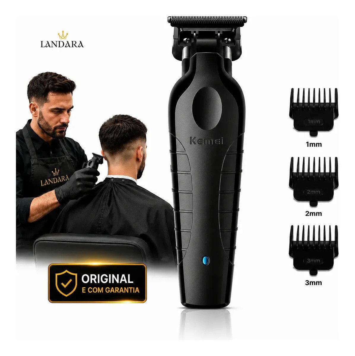 Maquina De Corte E Acabamento Kemei 2299 Sem Fio Profissional Degrade Pezinho Apara Pelo Do Corpo Bivolt Leve Com Longa Bateria Maquina De Corte E Acabamento Kemei 2299 Sem Fio Profissional Degrade Pezinho Apara Pelo Do Corpo Bivolt Leve Com Longa Bateria