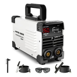 Máquina Inversora Solda Portatil Mma Eletrodo 220v Acessório