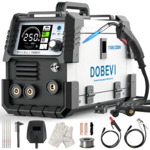 Máquina Solda Inversora 250a Sem Gás 3 Em 1 110v/220v Dobevi