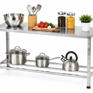 Mesa Aço Inox Organizadora Industrial 100% Profissional Mult