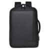 Mochila Executiva Porta Notebook Impermeável, Expansível 5cm, Saída USB, Alça para Fixar em Malas, Alças Acolchoadas, Multicompartimentos, Ideal para Trabalho, Viagens e Faculdade, Design Elegante Uni