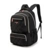 Mochila feminina, reforçada, impermeável, com capacidade para laptop, ideal para viagens diárias, ida à escola e deslocamentos de trabalho.