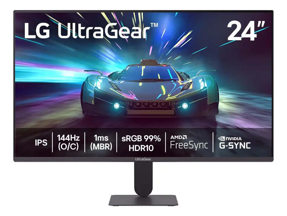 Monitor LG UltraGear™ 24G411A-B 24",FHD, 144Hz, 1ms (MBR), NVIDIA G-SYNC, AMD FreeSync, HDR10 Monitor LG UltraGear™ 24G411A-B 24",FHD, 144Hz, 1ms (MBR), NVIDIA G-SYNC, AMD FreeSync, HDR10
