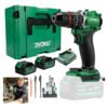 Parafusadeira Furadeira Impacto Brushless 13mm 21v 2 Bateria