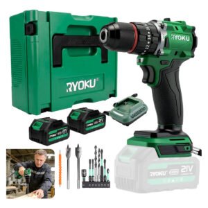 Parafusadeira Furadeira Impacto Brushless 13mm 21v 2 Bateria