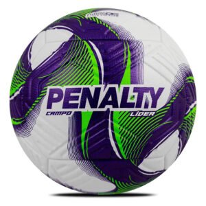 Penalty Bola Campo Lider N4 Xxv Cor BRANCO-VERDE-ROXO