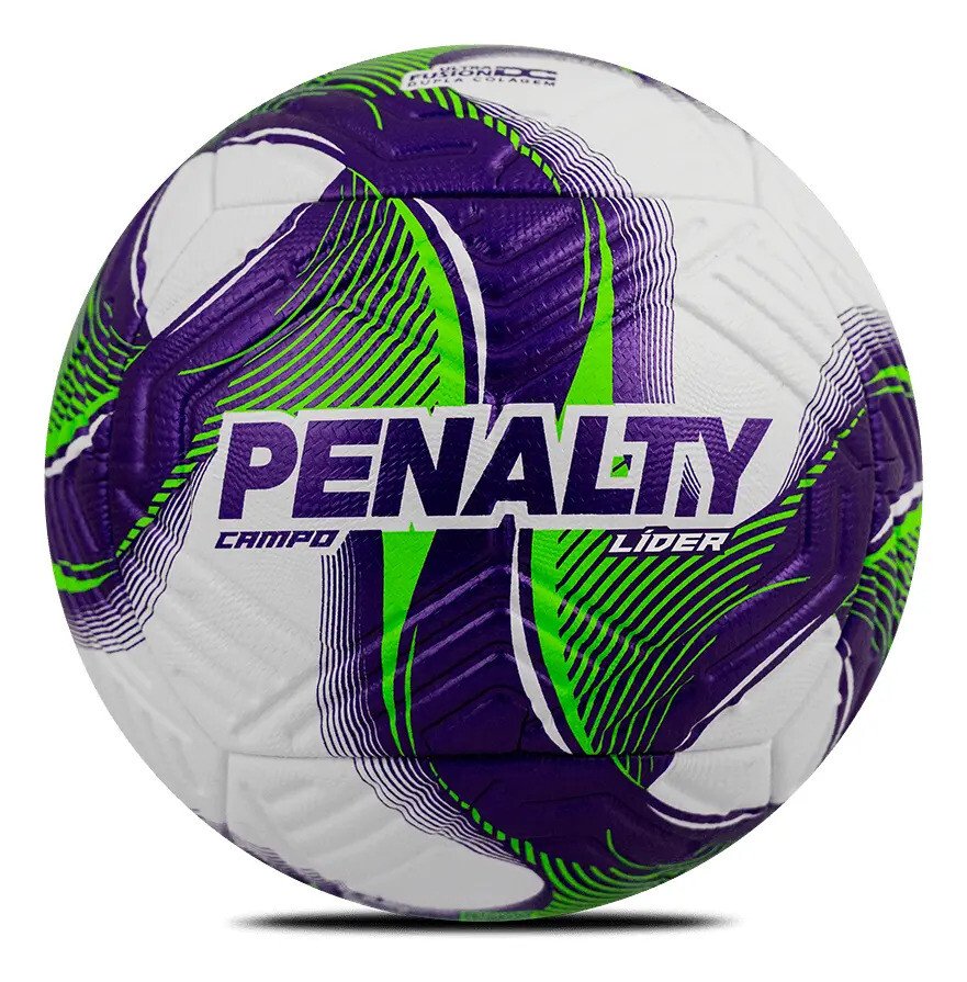 Penalty Bola Campo Lider N4 Xxv Cor BRANCO-VERDE-ROXO Penalty Bola Campo Lider N4 Xxv Cor BRANCO-VERDE-ROXO