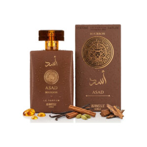 Perfume Árabe Amadeirado Asad Bourbon Isabelle Alta Fixação