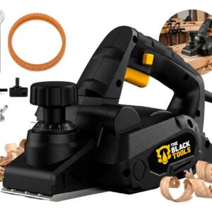 Plaina Elétrica Manual Para Madeira Bfp780 The Black Tools 780w 16500rpm