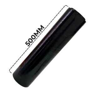 Plastico Filme Stretch 50x220m 2,5kg Preto Embalagem Acesso® Bobina 25 Micras Pallet Film Strech