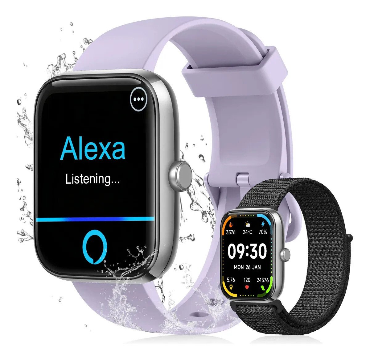 Relógio Inteligente Smartwatch Alexa Chamadas Novante Masculino Feminino Esportivo Ip68 Bluetooth Notificações Instantâneas Tela Hd 1.83 300mah 10dias Monitor Cardíaco Spo2 Sono Ecg Pagamento Offline Relógio Inteligente Smartwatch Alexa Chamadas Novante Masculino Feminino Esportivo Ip68 Bluetooth Notificações Instantâneas Tela Hd 1.83 300mah 10dias Monitor Cardíaco Spo2 Sono Ecg Pagamento Offline