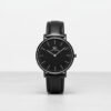 Relógio Masculino Saint Germain Murray Full Black de Couro Sintético Preto
